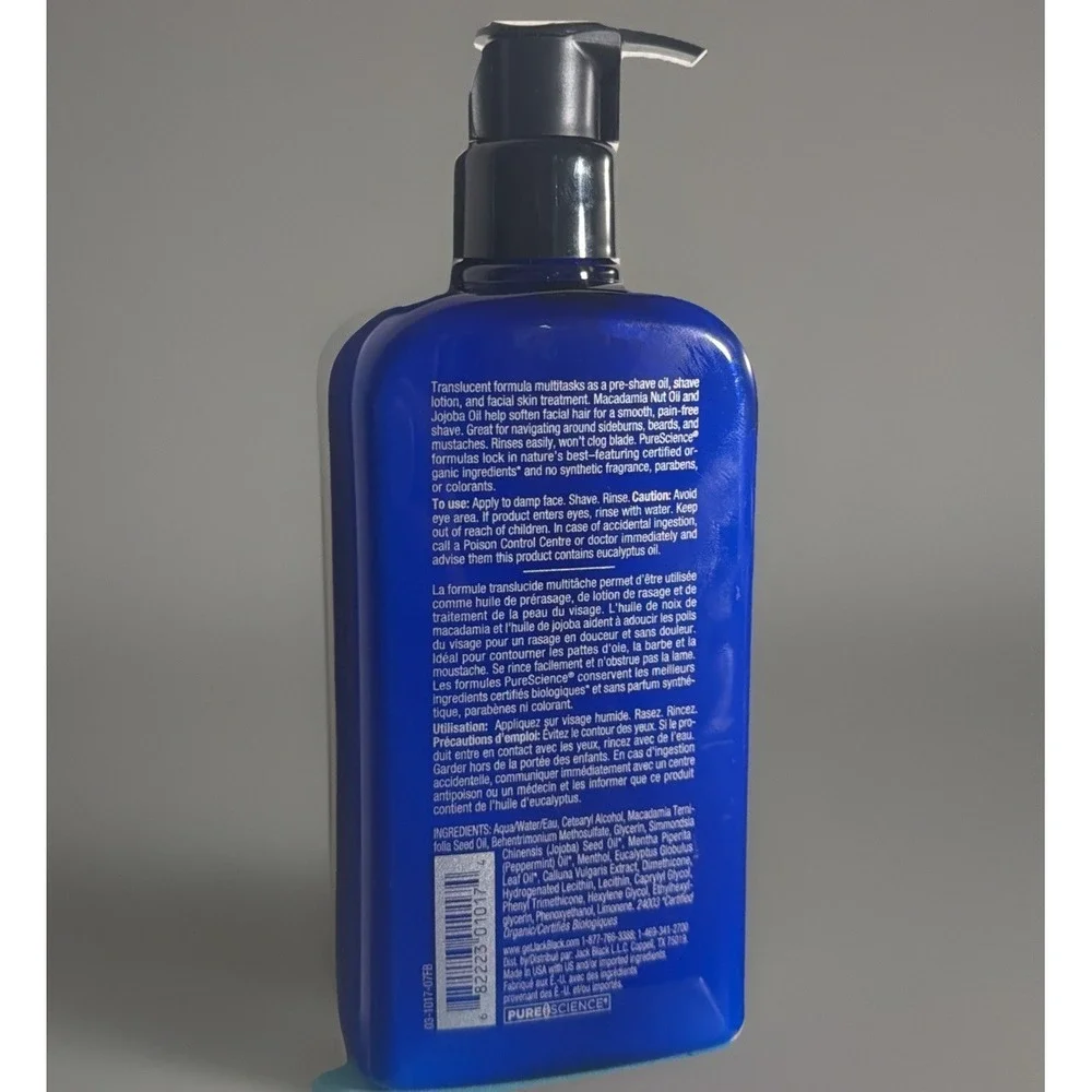 Jack Black Beard Lube Conditioning Shave (473ml/16fl) NEW BOTTLE